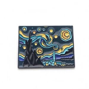 The Starry Night Vincent Van Gogh Enamel Pins 93-2
